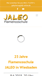Mobile Screenshot of flamenco-jaleo.de